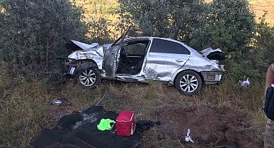 Otomobil uçuruma yuvarlandı; 1 yaralı