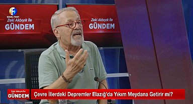 Prof. Dr. Naci Görür, "eli kulağında" diyerek uyardı