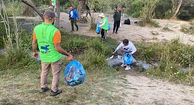 Şamran Kanalı için 51 kilometre yürüdüler