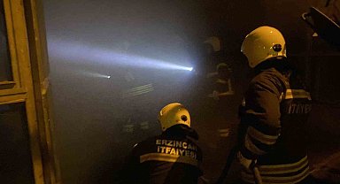 Sanayi Sitesinde işyerinde yangın