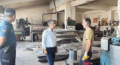 Sarıkamış Kaymakamı Aslantatar, esnafı ziyaret etti