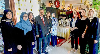 Stajda 'Erzurumevi' maketi yaptılar