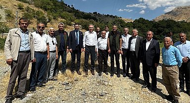 Vali Çelik, Tuğlu, Yeşiltaş ve Dağlıca köylerini ziyaret etti