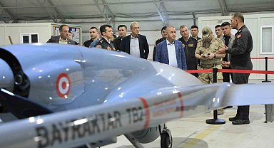 Vali Hatipoğlu'ndan İHA Komutanlığına ziyaret