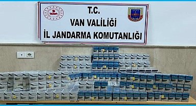 Van'da gümrük kaçağı malzemeler ele geçirildi