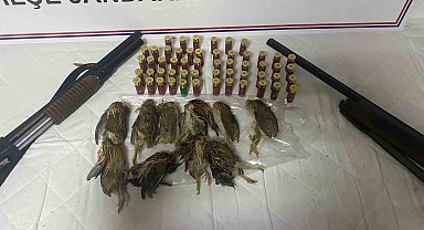 Van'da kaçak Bıldırcın avlayanlara 98 bin 106 lira ceza uygulandı