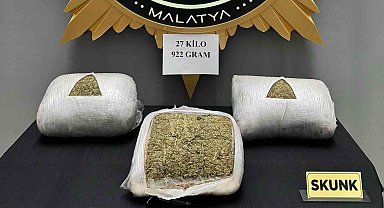 Yolcu otobüsüyle uyuşturucu taşıyan şüpheli yakalandı