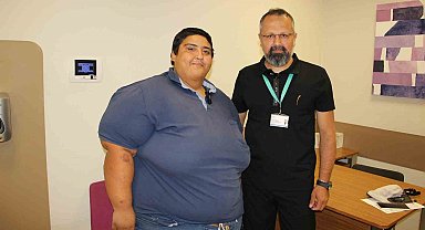 Yürümekte bile zorluk çekiyordu, 248 kiloda tüp mide ameliyatı oldu