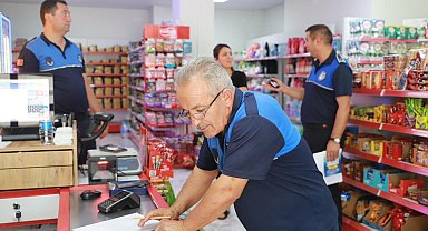 Zabıtadan büfe ve tekel bayi denetimi