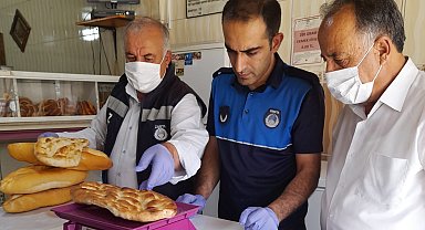 Zabıtadan fırınlara gramaj denetimi