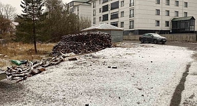 O İlçeye İlk Kar Yağdı 