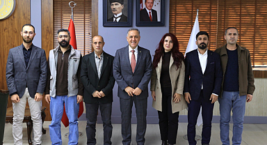 Bingöl Gazeteciler Cemiyeti’nden Vali Usta’ya ziyaret