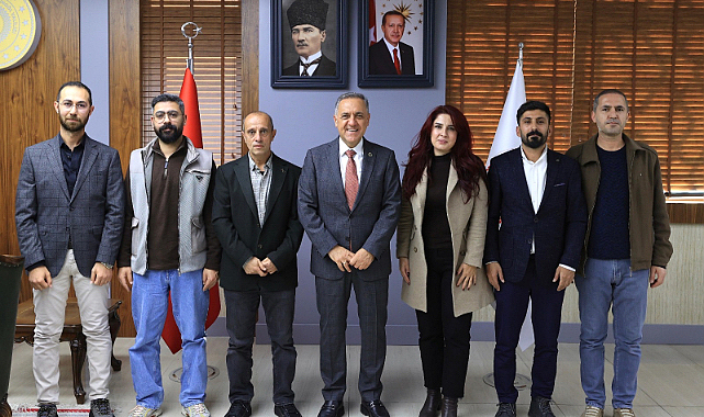 Bingöl Gazeteciler Cemiyeti’nden Vali Usta’ya ziyaret
