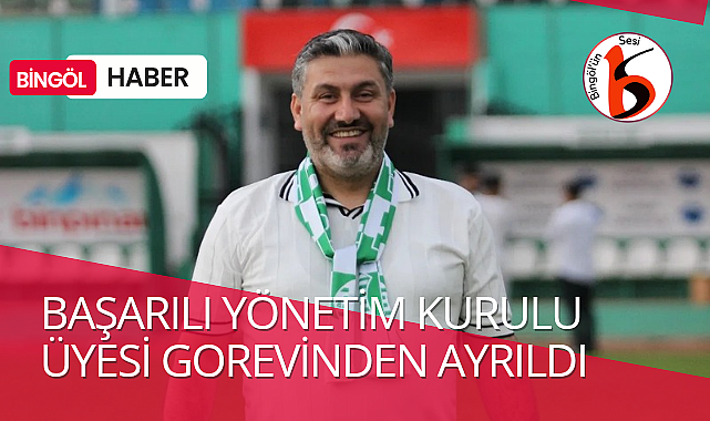 12 Bingölspor'da Veda: Engin Kurtaran Görevinden Ayrıldı