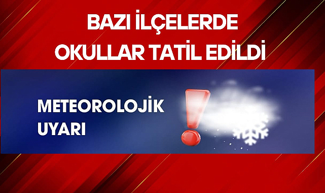 Bingöl'de Hava Sıcaklıkları Düşüyor: Dört İlçede Okullar Tatil Edildi