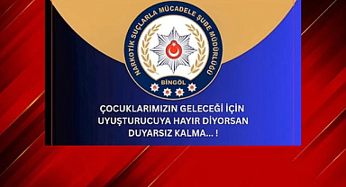 Bingöl Emniyeti Uyuşturucu İle Mücadele İçin 7/24 WhatsApp İhbar Hattı Kurdu
