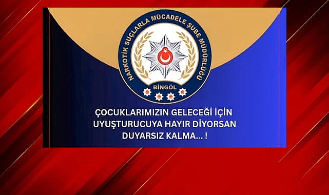 Bingöl Emniyeti Uyuşturucu İle Mücadele İçin 7/24 WhatsApp İhbar Hattı Kurdu